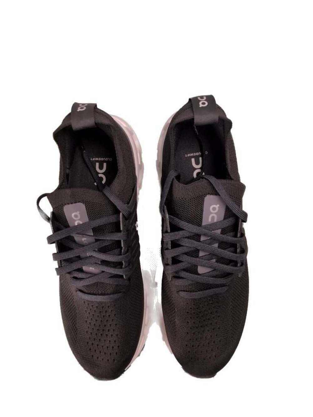 NEW On Cloudswift 3 Running Shoes Black and White 9W/7.5M - Picture 8 of 10